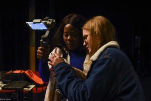 find your voice filming with phone