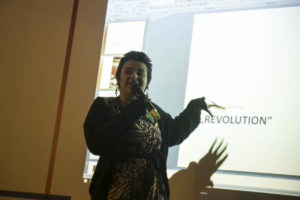 Ana-Maria Zahria on stage