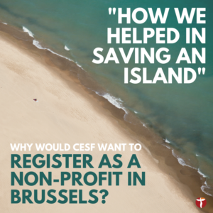 Register as a non-profit in Brussels