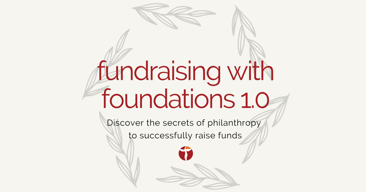 Training Fundraising with Foundations philantropy